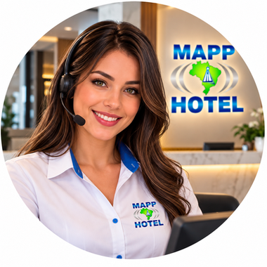 Lia — atendente do MAPP Hotel