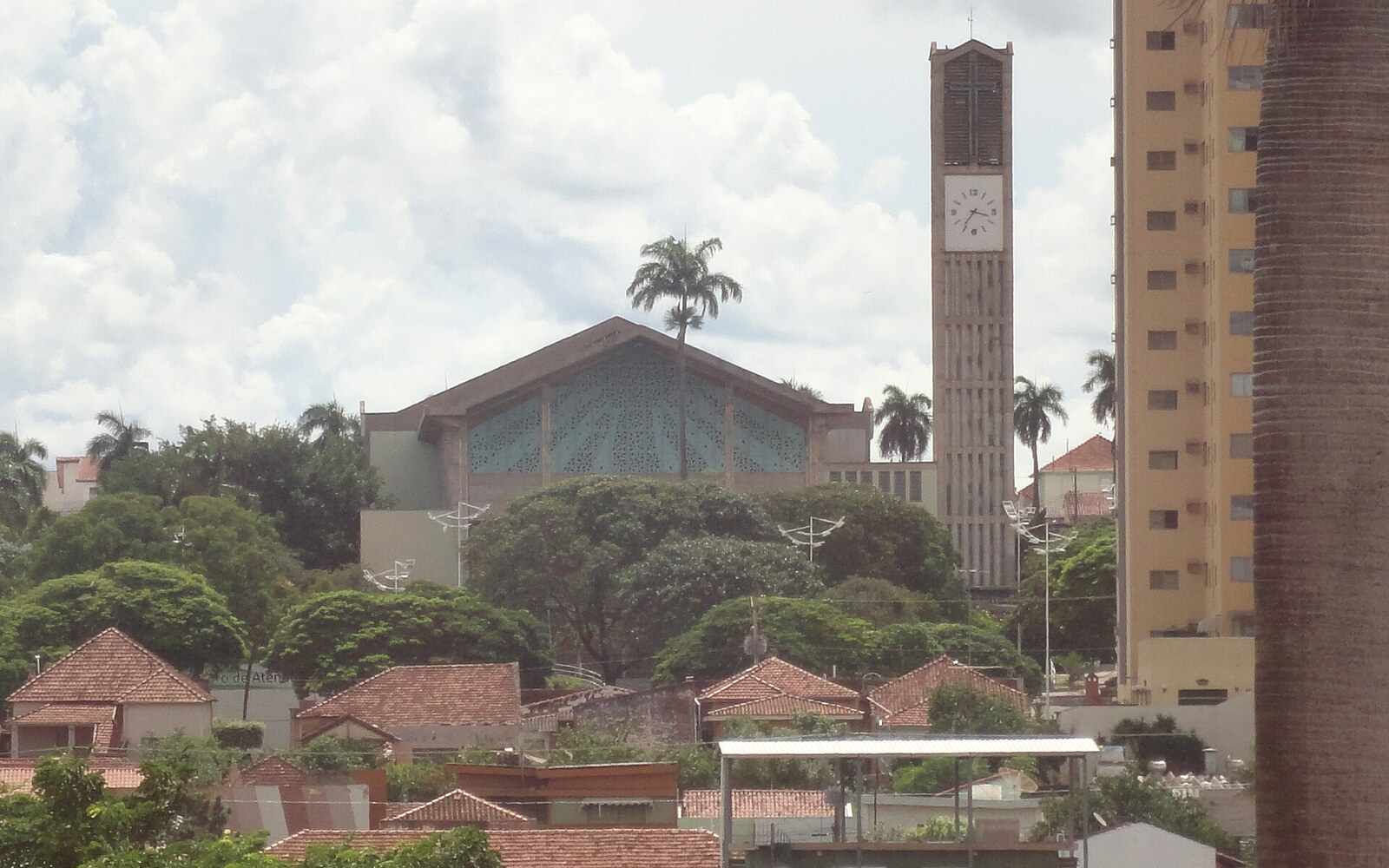 Vista panorâmica da cidade — Aparecida - SP